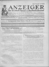 Oesterreichische Buchhändler-Correspondenz