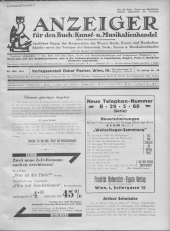 Oesterreichische Buchhändler-Correspondenz