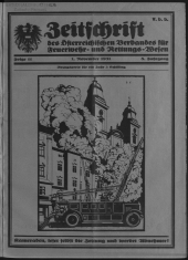 Zeitschrift d. Österr. Reichs-Verbandes f. Feuerwehr- und Rettungswesen