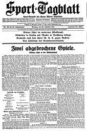 (Wiener) Sporttagblatt