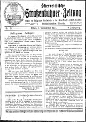 Österreichische Straßenbahner-Zeitung