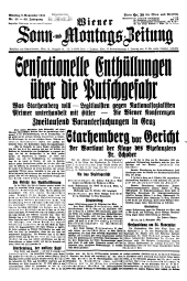 Wiener Sonn- und Montags-Zeitung
