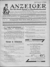 Oesterreichische Buchhändler-Correspondenz