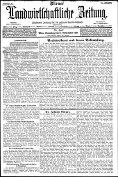 Wiener Landwirtschaftliche Zeitung
