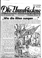 Die Unzufriedene