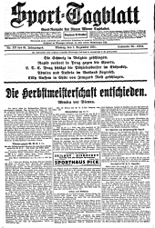 (Wiener) Sporttagblatt