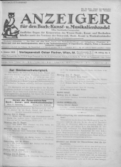 Oesterreichische Buchhändler-Correspondenz