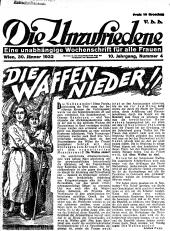 Die Unzufriedene