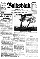 Volksblatt für Stadt und Land