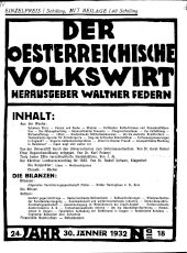 Der österreichische Volkswirt