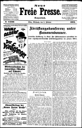 Neue Freie Presse