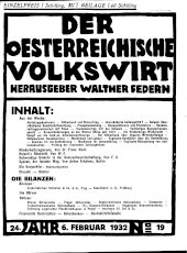 Der österreichische Volkswirt