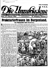 Die Unzufriedene