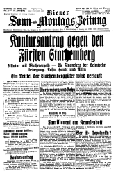 Wiener Sonn- und Montags-Zeitung