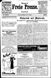 Neue Freie Presse