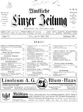 Amtliche Linzer Zeitung