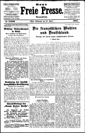 Neue Freie Presse