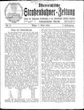 Österreichische Straßenbahner-Zeitung