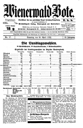 Wienerwald-Bote