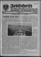 Zeitschrift d. Österr. Reichs-Verbandes f. Feuerwehr- und Rettungswesen