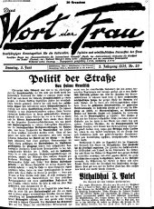 Das Wort der Frau