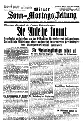 Wiener Sonn- und Montags-Zeitung