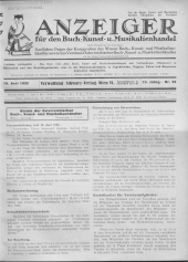 Oesterreichische Buchhändler-Correspondenz