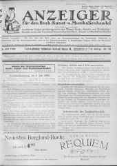 Oesterreichische Buchhändler-Correspondenz