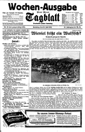 Neues Wiener Tagblatt (Wochen-Ausgabei)