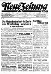 Die neue Zeitung