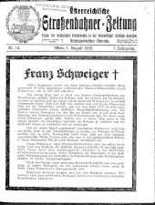 Österreichische Straßenbahner-Zeitung