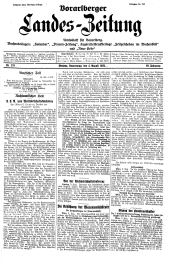 Vorarlberger Landes-Zeitung