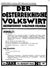 Der österreichische Volkswirt