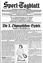 (Wiener) Sporttagblatt