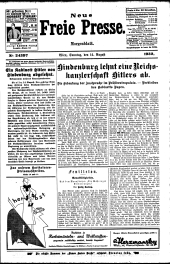 Neue Freie Presse