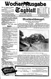 Neues Wiener Tagblatt (Wochen-Ausgabei)