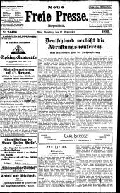 Neue Freie Presse