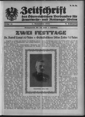 Zeitschrift d. Österr. Reichs-Verbandes f. Feuerwehr- und Rettungswesen