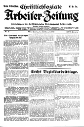 Christlich-soziale Arbeiter-Zeitung