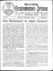 Österreichische Straßenbahner-Zeitung