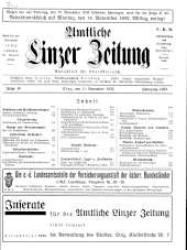 Amtliche Linzer Zeitung