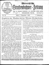 Österreichische Straßenbahner-Zeitung