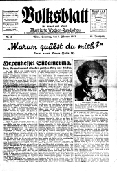 Volksblatt für Stadt und Land