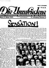 Die Unzufriedene