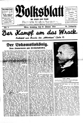 Volksblatt für Stadt und Land