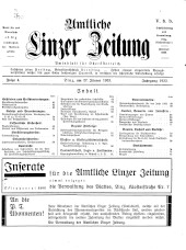 Amtliche Linzer Zeitung