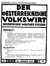 Der österreichische Volkswirt