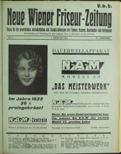 Neue Wiener Friseur-Zeitung