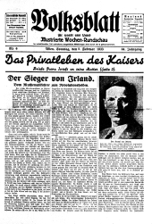 Volksblatt für Stadt und Land