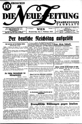 Die neue Zeitung